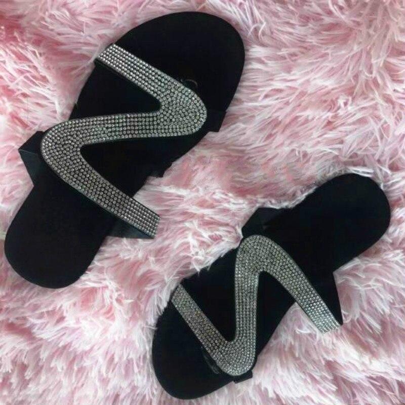 Bling Bling Beach Slide Slippers