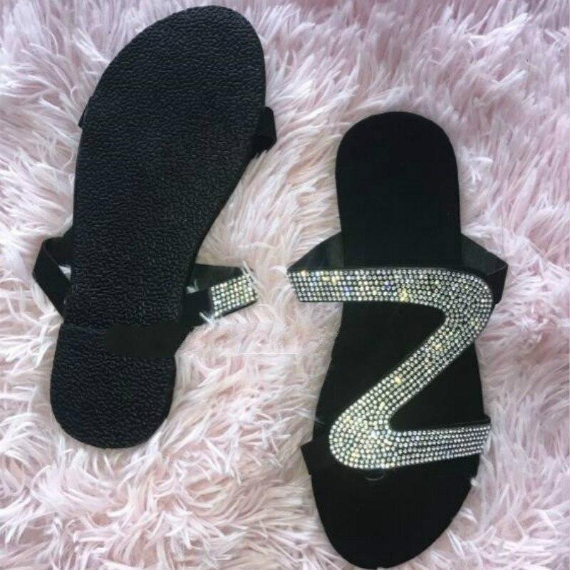 Bling Bling Beach Slide Slippers