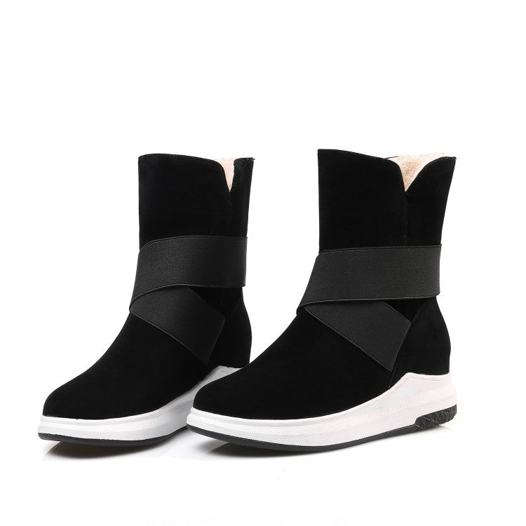 Griffin Slip Ankle Buckle Boots