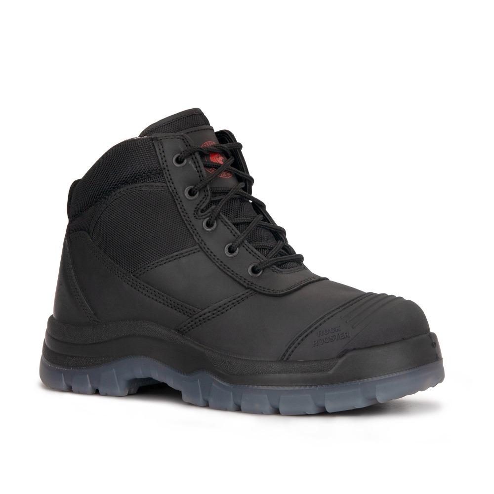 Trillium Grip Side Steel Toe Leather Boots