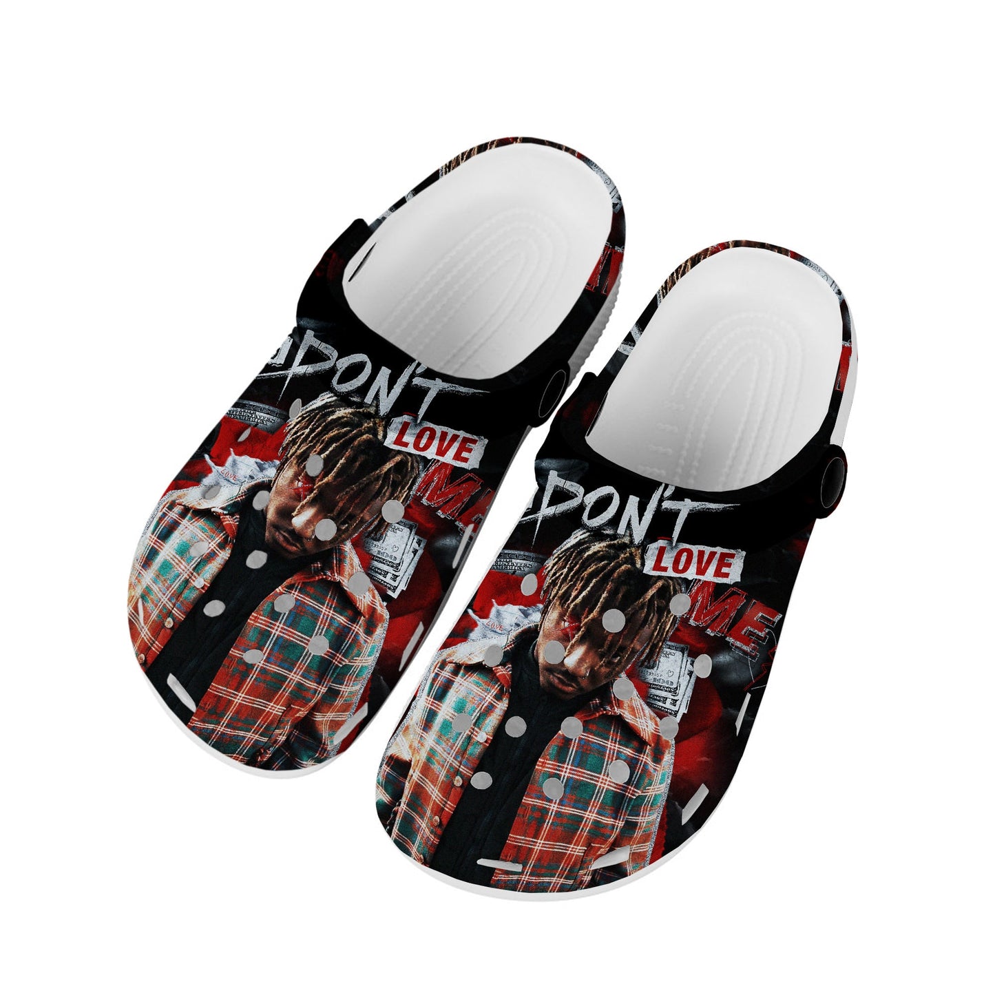 Juice Wrld 999 Hip Hop Rapper Custom Clogs