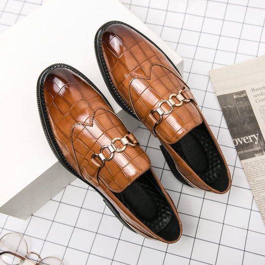 Flawless Fade Leather Loafers