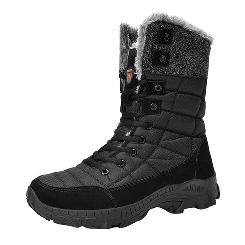 SNOTrek Rubber Non-Slip Waterproof Snow Boots