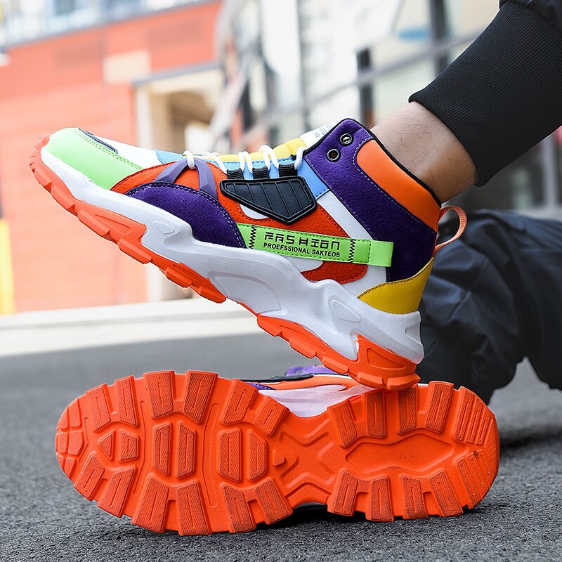 Qmaigie Chunk Pro High Top Sneakers