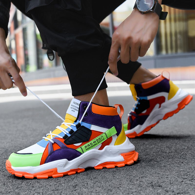 Qmaigie Chunk Pro High Top Sneakers