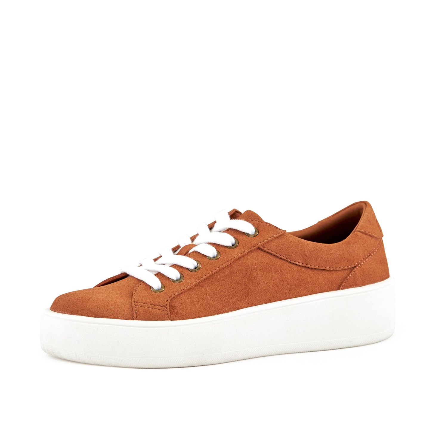 Venice Mack Suede Lace Up Sneaker - Camel